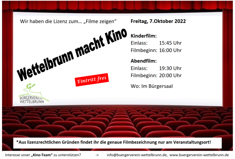 2022 10 07 Flyer Kino Homepage