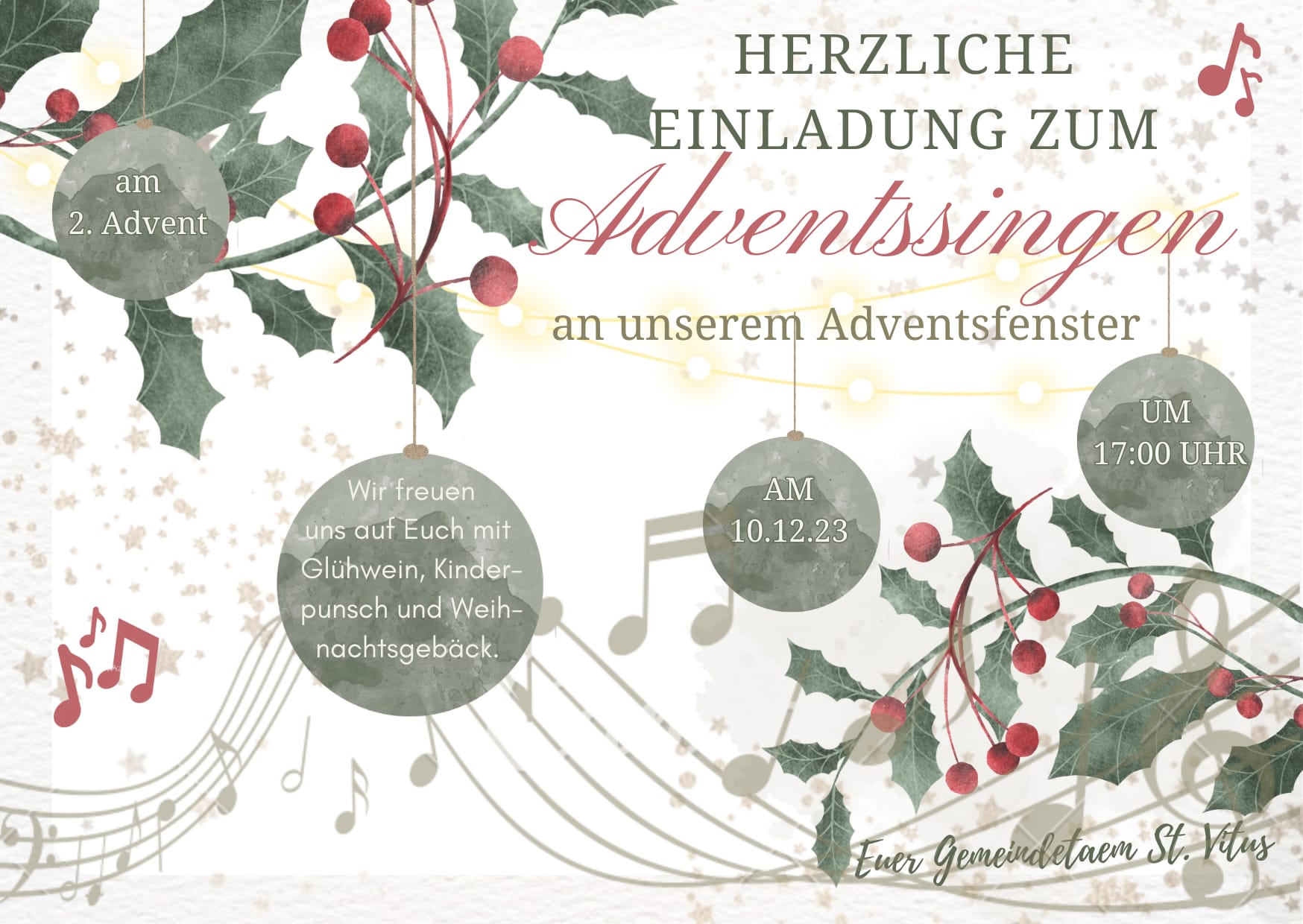 Adventssingen