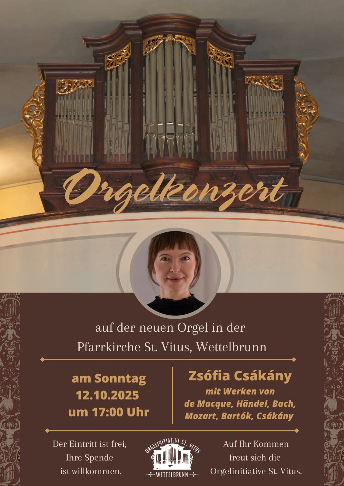 Orgelkonzert Sonntag 12.10.25