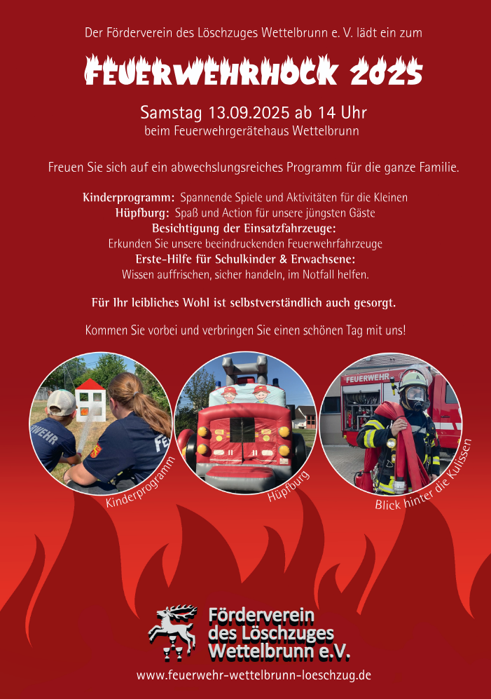 flyer feuerwehrhock 2025